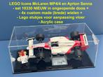 Lego McLaren (10330) nieuw +brede wielen +ond +acrylic case, Ophalen of Verzenden, Nieuw, Complete set, Lego