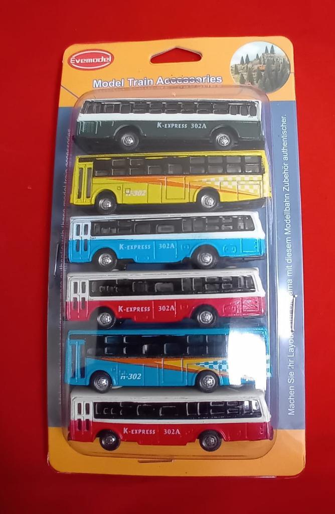 Evermodel japanse busset n-spoor, Hobby en Vrije tijd, Modeltreinen | N-Spoor, Nieuw, Overige typen, Gelijkstroom of Wisselstroom