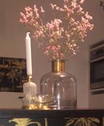 Vaas glas met gouden rand, Ophalen of Verzenden, Nieuw