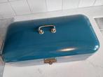 Vintage petrol emaille brooddoos, Antiek en Kunst, Antiek | Emaille, Ophalen
