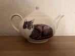Franciens Katten Theeservies - Theepot, Melkkan, Suikerpot, Huis en Inrichting, Keramiek, Overige typen, Nieuw, Ophalen of Verzenden