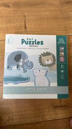 Dierenpuzzels little dutch, Ophalen of Verzenden, Minder dan 10 stukjes, Zo goed als nieuw