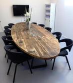 ovale eettafel 300 350 400 500 600 700 cm op maat xxl xxxl, 200 cm of meer, Nieuw, 100 tot 150 cm, Industrieel robuust