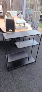 Strak metalen kastje met 3 planken, Huis en Inrichting, Kasten | Boekenkasten, Ophalen