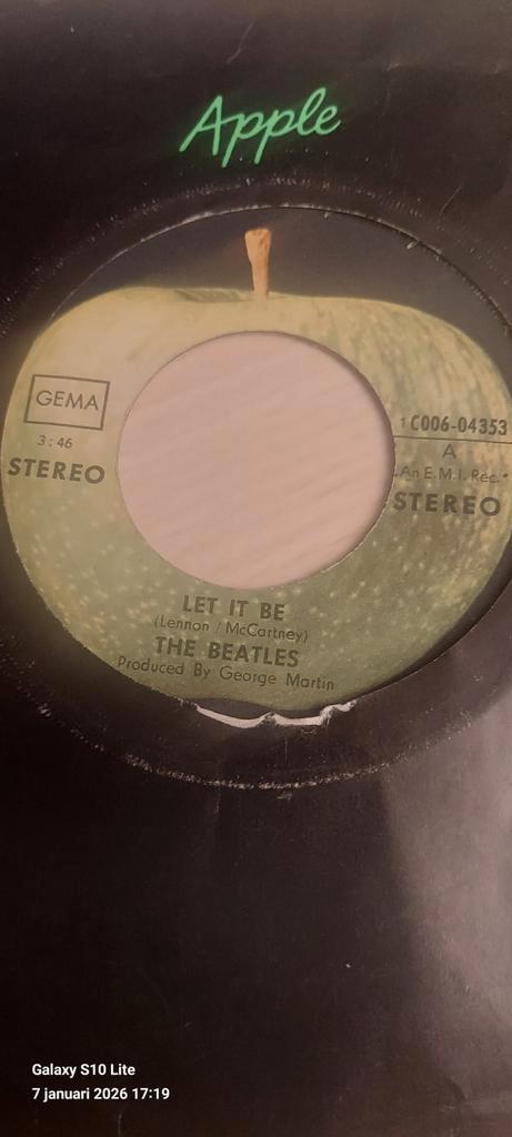 The Beatles - Let It Be / You Know My Name - Single, Cd's en Dvd's, Vinyl Singles, Gebruikt, Single, Pop, 7 inch, Ophalen of Verzenden