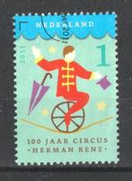 Angrie --nvph 2877 Circus Herman Renz 2011, Verzenden, Na 1940, Gestempeld