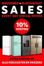 BLACK FRIDAY 10% KORTING op alle koelkasten & vriezers, Ophalen, -, Nieuw, 160 cm of meer