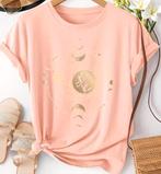 Nieuw shirt met print, Verzenden, Nieuw, Korte mouw, Roze