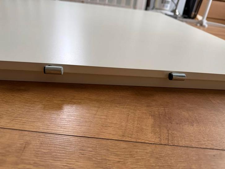 2x Witte Opdekdeur 83x231.5cm Rechtsdraaiend, Doe-het-zelf en Verbouw, Deuren en Horren, Zo goed als nieuw, Ophalen