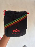 Marley koptelefoon stoffen tasje, Ophalen, Gedragen, Zwart, Met patroon