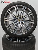 Porsche 21 inch Origineel velgen Macan Turbo met zomerbanden, Gebruikt, 265 mm, Banden en Velgen, Zomerbanden
