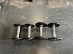 M&f rubberen dumbells 2 en 3 kg gewichten, Dumbbell, Gebruikt, Dumbells, 2 en 3 kg