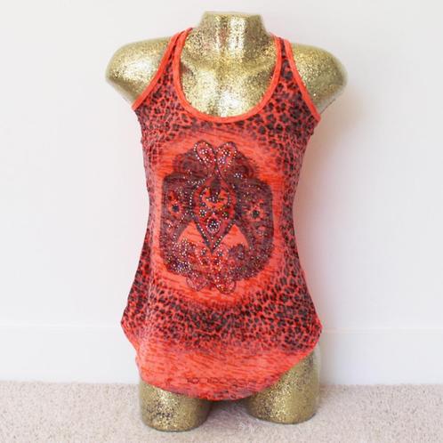 Super Leuk Moody's Topje (S)- 61 € 15,-, Kleding | Dames, Tops, Zo goed als nieuw, Maat 36 (S), Roze, Zonder mouw, Ophalen of Verzenden