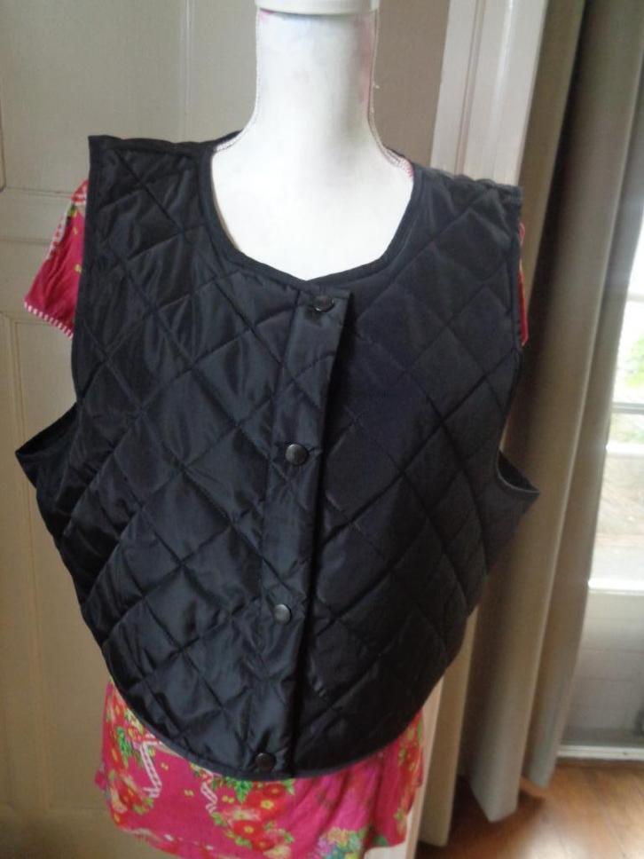 NIEUW: ILSE JACOBSEN bodywarmer:mt 46. RAIN, Kleding | Dames, Bodywarmers, Nieuw, Maat 46/48 (XL) of groter, Zwart, Ophalen of Verzenden