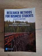 Research methods for business students, Ophalen of Verzenden, Beta, Zo goed als nieuw, WO