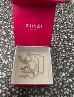 45cm ZINZI zilveren anker ketting, Ophalen of Verzenden, Zo goed als nieuw, Zilver