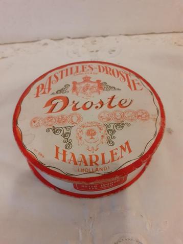 Droste - mooi vintage kartonnen doosje voor pastilles beschikbaar voor biedingen