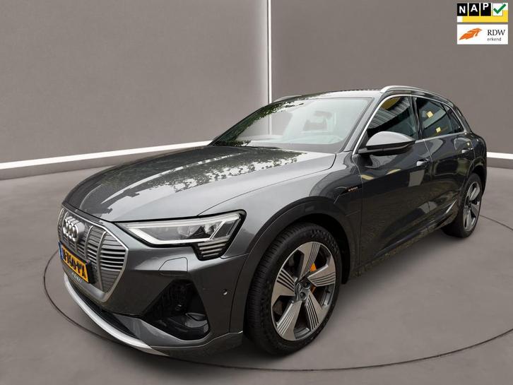 Audi E-tron E-tron 50 Quattro 2x S-line71 kWh Leder Camera H, Auto's, Audi, Bedrijf, Te koop, e-tron, 4x4, ABS, Adaptive Cruise Control