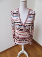 R51 LASCANA wikkel vestje wit roze blauw maat 36, Kleding | Dames, Truien en Vesten, Lascana, Blauw, Ophalen of Verzenden, Zo goed als nieuw