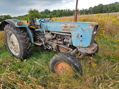 Eicher konigstiger 3253 tractor met ploeg MF 148, Zakelijke goederen, Agrarisch | Tractoren, Overige merken, tot 80 Pk, Oldtimer