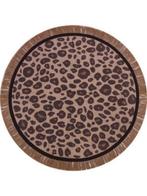 Tapis Petit Rug Vloerkleed Rond 120 cm Leopard, Ophalen, Nieuw, Kleed of Kussen