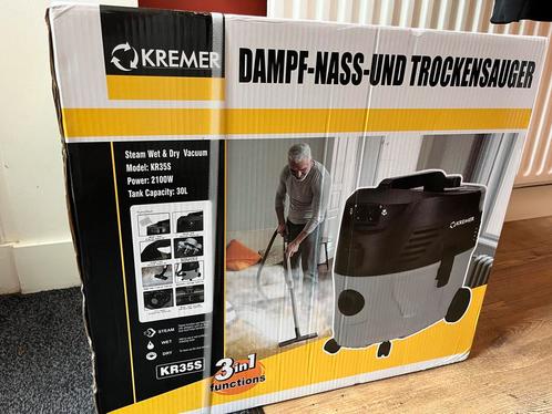 Kremer KR35S 3-in-1 Stofzuiger - Nieuw in doos!, Witgoed en Apparatuur, Stofzuigers, Nieuw, Stofzuiger, 2000 watt of meer, Reservoir