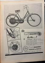 Advertentie 1950 Cyclemaster, Verzenden, 1940 tot 1960, Knipsel(s)