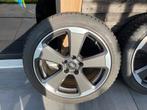 Audi Rotor look 18” 5x112 Winterset️, Auto-onderdelen, Banden en Velgen, Ophalen, 18 inch, Gebruikt, Banden en Velgen