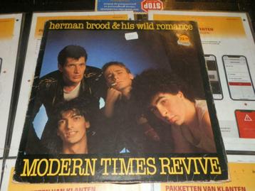 Lp Herman Brood en His wild romance 1981 modern times revive