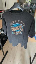 Vintage Harley-Davidson Kuwait City T-Shirt – Rare Location, Ophalen of Verzenden, Zo goed als nieuw, Zwart