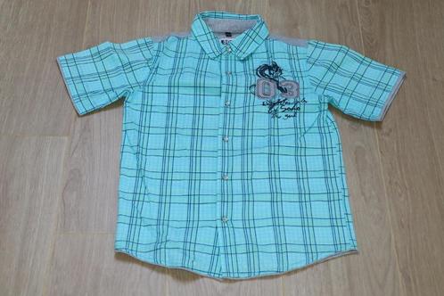 SOHO NY jongens ruitjes blouse ZGAN Maat 134/140 (Blauw), Kinderen en Baby's, Kinderkleding | Maat 134, Zo goed als nieuw, Jongen