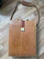 Stevige leren tas voor papierwerk, Ophalen, Gebruikt