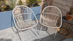 Tuinstoelen 2 stuks kuipzit, Ophalen, Zo goed als nieuw, Aluminium, Stapelbaar