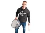 Hoody Adams Drums Quality Crafted Zwart, -, Ophalen of Verzenden, --, Adams