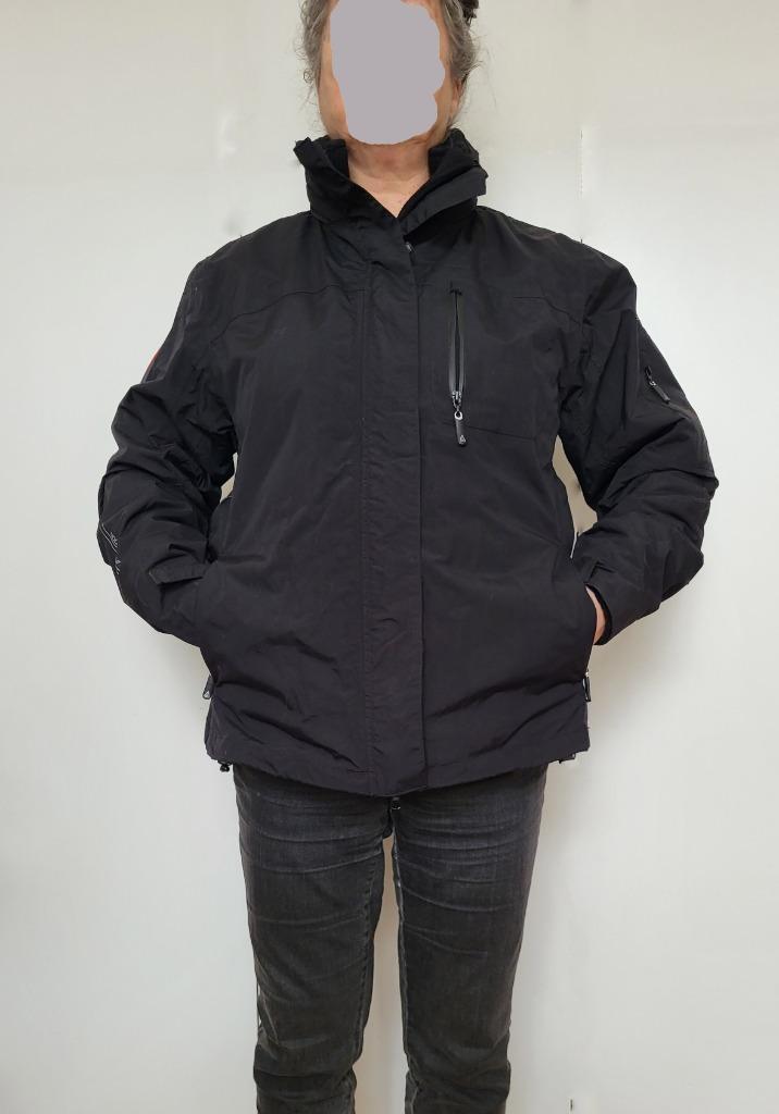 NIEUW en WARM Ski Jack  42-44 Innovation + Fleece Vest, Kleding | Dames, Jassen | Winter, Nieuw, Maat 42/44 (L), Zwart, Ophalen of Verzenden