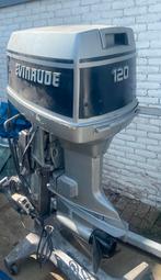 120pk evinrude 2takt langstaart, Watersport en Boten, Ophalen, Zo goed als nieuw, Benzine, 10 tot 30 pk