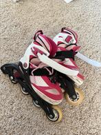 Roze Crivit rolschaatsen - Maat verstelbaar 28-33, Ophalen of Verzenden, Verstelbaar, Gebruikt, Kinderen