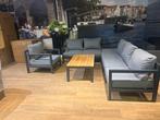 Aluminium Hoek Loungeset, Tuin en Terras, Tuinsets en Loungesets, Ophalen, 5 zitplaatsen, Loungeset, Bank