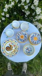 Mooi Augusta Deruta servies, Ophalen of Verzenden, Zo goed als nieuw, Bord(en), Overige stijlen