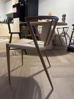 Lichte Eiken Eetkamerstoelen, Bruin, Ophalen of Verzenden, Zo goed als nieuw, Vier