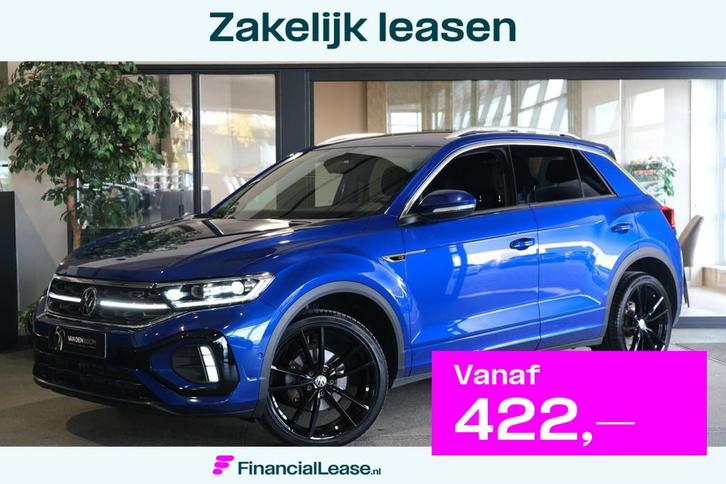 Volkswagen T-Roc 1.5 TSI R-Line 150PK Dsg Navi Virtual Led C, Auto's, Volkswagen, Bedrijf, Lease, Financial lease, T-Roc, ABS