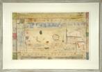 116. Aquarel Martin Tissing, "Sterrenveld", 2009, Ophalen of Verzenden