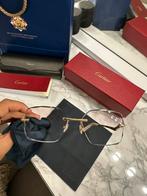 Cartier Bril - bon en cerficaat aanwezig., Sieraden, Tassen en Uiterlijk, Zonnebrillen en Brillen | Dames, Ophalen of Verzenden