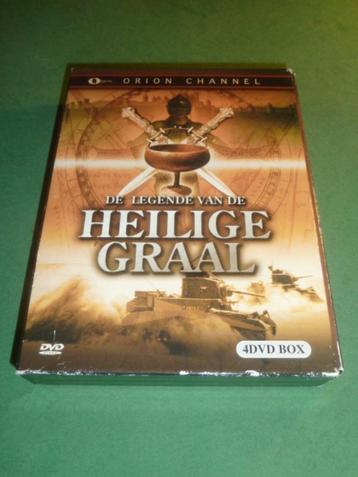 De legende van de Heilige Graal 4 dvd-box beschikbaar voor biedingen