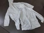 PLASTIC REGENJAS, WIT, 2 STUKS, MAAT M/L/XL, Caravans en Kamperen, Regenkleding, Ophalen of Verzenden, Zo goed als nieuw, Regenjas