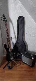 Fazley Basgitaar Set - Compleet!, Muziek en Instrumenten, Snaarinstrumenten | Gitaren | Bas, Ophalen, Gebruikt, Elektrisch