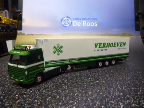 Tekno Scania 143 Verhoeven met certificaat, Hobby en Vrije tijd, Modelauto's | 1:50, Nieuw, Bus of Vrachtwagen, Tekno, Ophalen of Verzenden