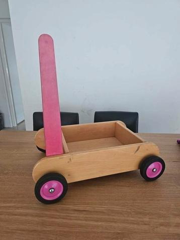 Houten loopwagen kar beschikbaar voor biedingen
