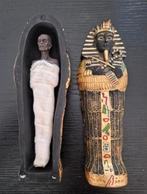 Mummie in sarcofaag, Ophalen