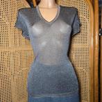 Dante 6 glitter top shirt 2 maat S mesh doorschijnend, Kleding | Dames, Dante6, Overige kleuren, Verzenden, Second Glow